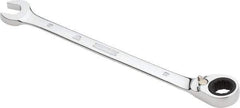Proto - 9mm 12 Point Combination Wrench - 0° Offset Angle, 5-15/16" OAL, Steel, Chrome Finish - Apex Tool & Supply
