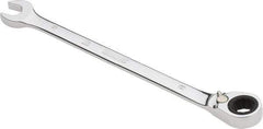 Proto - 8mm 12 Point Combination Wrench - 0° Offset Angle, 5-1/2" OAL, Steel, Chrome Finish - Apex Tool & Supply