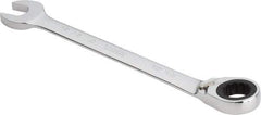 Proto - 15/16" 12 Point Combination Wrench - 0° Offset Angle, 12-3/4" OAL, Steel, Chrome Finish - Apex Tool & Supply