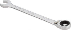 Proto - 11/16" 12 Point Combination Wrench - 0° Offset Angle, 8-7/8" OAL, Steel, Chrome Finish - Apex Tool & Supply