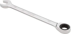 Proto - 13mm 12 Point Combination Wrench - 0° Offset Angle, 7" OAL, Steel, Chrome Finish - Apex Tool & Supply