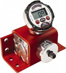 Proto - 5 to 50 In/Lb Electronic Torque Tester - 1/4" Drive, 6" OAL, ±1% Accuracy - Apex Tool & Supply