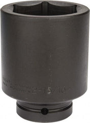 Proto - 1" Drive 2-15/16" Deep Impact Socket - 6 Points, 5" OAL - Apex Tool & Supply