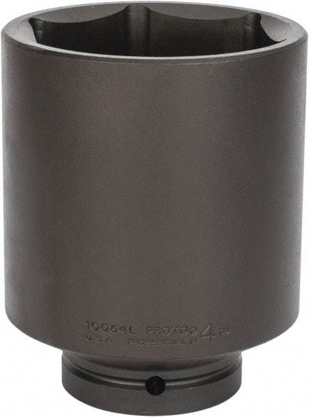 Proto - 1" Drive 2-7/8" Deep Impact Socket - 6 Points, 5" OAL - Apex Tool & Supply