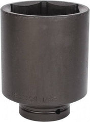 Proto - 1" Drive 4-1/8" Deep Impact Socket - 6 Points, 6-3/4" OAL - Apex Tool & Supply