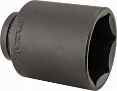Proto - 1" Drive 3-3/4" Deep Impact Socket - 6 Points, 6-1/4" OAL - Apex Tool & Supply