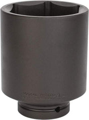 Proto - 1" Drive 4" Deep Impact Socket - 6 Points, 6-1/2" OAL - Apex Tool & Supply