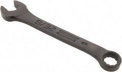 Proto - 9/32" 12 Point Offset Combination Wrench - 15° Offset Angle, 3-25/64" OAL, Steel, Black Finish - Apex Tool & Supply