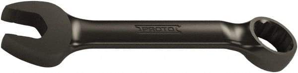 Proto - 11/16" 12 Point Offset Combination Wrench - 15° Offset Angle, 5-1/16" OAL, Steel, Black Finish - Apex Tool & Supply