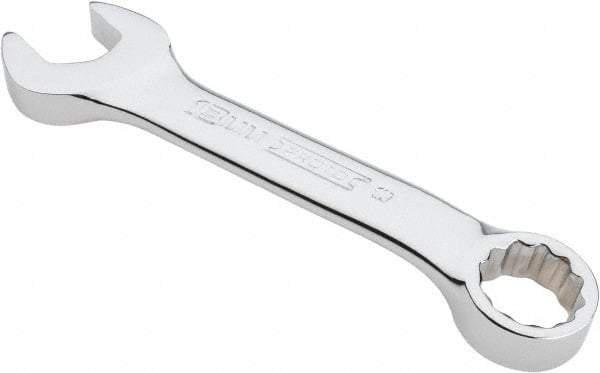 Proto - 13mm 12 Point Offset Combination Wrench - 15° Offset Angle, 4-5/16" OAL, Steel, Chrome Finish - Apex Tool & Supply
