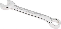 Proto - 9mm 12 Point Offset Combination Wrench - 15° Offset Angle, 5-1/16" OAL, Steel, Chrome Finish - Apex Tool & Supply