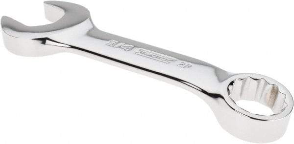 Proto - 3/4" 12 Point Offset Combination Wrench - 15° Offset Angle, 5-25/64" OAL, Steel, Chrome Finish - Apex Tool & Supply