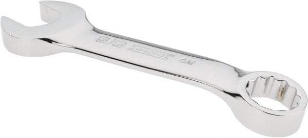 Proto - 5/8" 12 Point Offset Combination Wrench - 15° Offset Angle, 4-13/16" OAL, Steel, Chrome Finish - Apex Tool & Supply