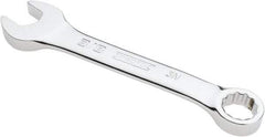 Proto - 3/8" 12 Point Offset Combination Wrench - 15° Offset Angle, 3-3/4" OAL, Steel, Chrome Finish - Apex Tool & Supply