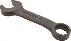 Proto - 19mm 12 Point Offset Combination Wrench - 15° Offset Angle, 5-7/16" OAL, Steel, Black Finish - Apex Tool & Supply