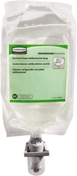 Rubbermaid - 1,100 mL Dispenser Refill Foam Soap - Clear, Fragrance Free Scent - Apex Tool & Supply