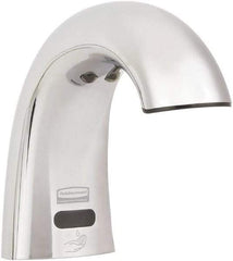 Rubbermaid - 800 to 1600 mL Foam Soap Dispenser Hardware - Plastic, Counter Mounted, Chrome - Apex Tool & Supply