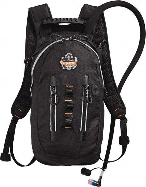 Ergodyne - Premium Cargo Black Hydration Backpack - 18 Inch Long x 10-1/2 Inch Wide x 3 Inch Deep, 70 Ounce Reservoir Capacity - Apex Tool & Supply