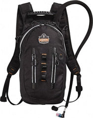 Ergodyne - Premium Cargo Black Hydration Backpack - 18 Inch Long x 10-1/2 Inch Wide x 3 Inch Deep, 70 Ounce Reservoir Capacity - Apex Tool & Supply