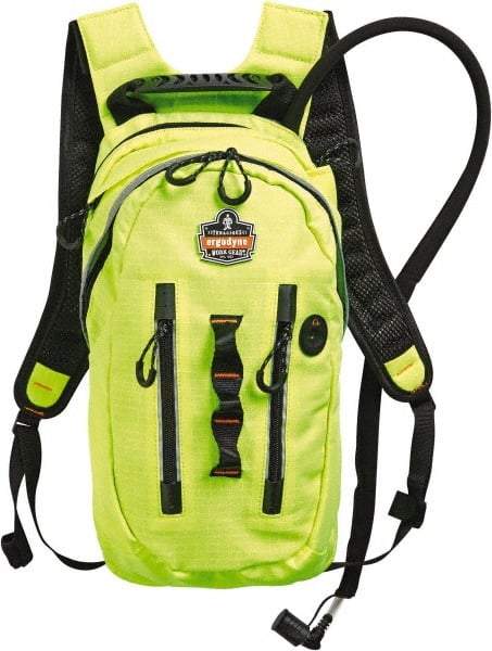 Ergodyne - Premium Cargo Lime Hydration Backpack - 18 Inch Long x 10-1/2 Inch Wide x 3 Inch Deep, 70 Ounce Reservoir Capacity - Apex Tool & Supply