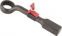 Proto - 2" 12 Point Tethered Striking Box Wrench - Single End, 13-7/16" OAL, Steel, Black Finish - Apex Tool & Supply