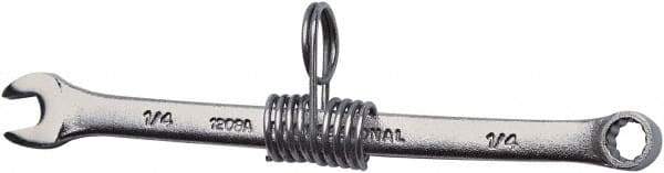 Proto - 5/16" 12 Point Combination Wrench - 5-3/8" OAL, Steel, Satin Finish - Apex Tool & Supply