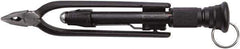 Proto - 8-3/4" OAL, Tethered Wire Twister Pliers - Diamond Serrated Jaw, Steel Handles - Apex Tool & Supply