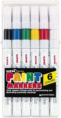 Sharpie - Black, Blue, Green, Red, White, Yellow Paint Marker - Line Tip, Oil Based - Apex Tool & Supply