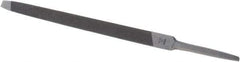Value Collection - 8" Long, Slim Taper American-Pattern File - Apex Tool & Supply