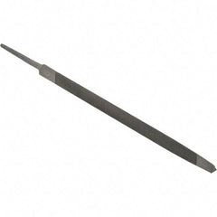 Value Collection - 6" Long, Slim Taper American-Pattern File - Apex Tool & Supply