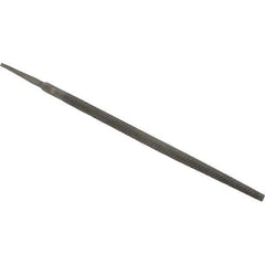 Value Collection - 8" Long, Bastard Cut, Round American-Pattern File - Double Cut - Apex Tool & Supply