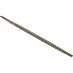 Value Collection - 10" Long, Bastard Cut, Round American-Pattern File - Double Cut - Apex Tool & Supply
