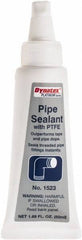 Made in USA - 50 mL Pipe Sealant - PTFE Based, 392°F Max Working Temp - Apex Tool & Supply