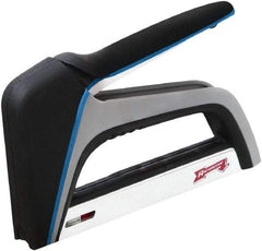 Arrow - Manual Staple Gun - 82 Lb Capacity, Plastic with Solid Steel Base - Apex Tool & Supply