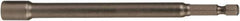 Wiha - 5/16" Magnetic Nutsetter - 1/4" Hex Drive, 12" OAL - Apex Tool & Supply