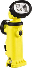 Streamlight - White LED Bulb, 163 Lumens, Industrial/Tactical Flashlight - Yellow Plastic Body, 4 AA Alkaline Batteries Included - Apex Tool & Supply
