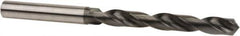 Accupro - 19/64" 118° Solid Carbide Jobber Drill - DLC Finish, Right Hand Cut, Spiral Flute, Straight Shank, 4-41/64" OAL, Special Type Point - Apex Tool & Supply