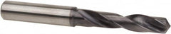 Accupro - 12mm 140° Spiral Flute Solid Carbide Screw Machine Drill Bit - Apex Tool & Supply