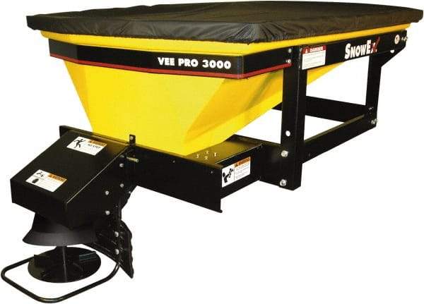 Trynex - 1,080 Lb Polyethylene Vehicle Mounted Landscape Spreader - 12 Volt - Apex Tool & Supply
