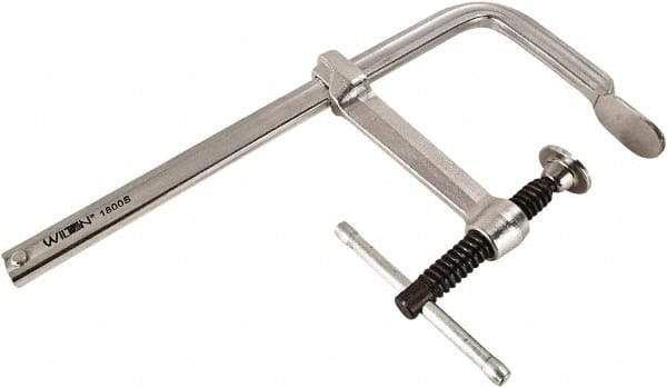 Wilton - 4-3/4" Deep Throat, 24" Max Capacity, Standard Sliding Arm Clamp - 1,800 Lb Clamping Pressure - Apex Tool & Supply