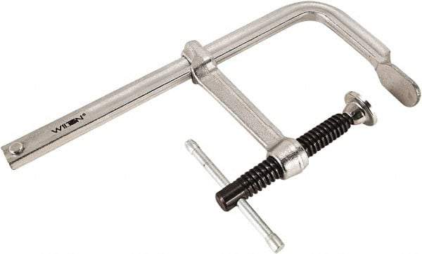 Wilton - 4-3/4" Deep Throat, 24" Max Capacity, Standard Sliding Arm Clamp - 1,200 Lb Clamping Pressure - Apex Tool & Supply