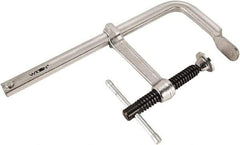 Wilton - 4" Deep Throat, 12" Max Capacity, Standard Sliding Arm Clamp - 660 Lb Clamping Pressure - Apex Tool & Supply