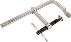 Wilton - 4" Deep Throat, 8" Max Capacity, Standard Sliding Arm Clamp - 660 Lb Clamping Pressure - Apex Tool & Supply