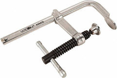 Wilton - 2-1/4" Deep Throat, 12" Max Capacity, Standard Sliding Arm Clamp - 400 Lb Clamping Pressure - Apex Tool & Supply