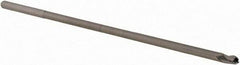 Accupro - 1/8" Diam, 3/16" LOC, 3 Flute Solid Carbide Ball End Mill - Uncoated, Single End, 4" OAL, 1/8" Shank Diam, Spiral Flute - Apex Tool & Supply