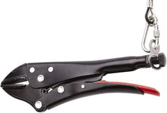 Proto - 9-1/4" OAL Straight Jaw Locking Pliers - 5/8" Jaw Width, Straight Handle - Apex Tool & Supply
