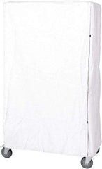Quantum Storage - 24" Wide, 63" High, Open Shelving Accessory/Component - Nylon, 60" Long, Use with Wire Shelving Units (WR Series) - Apex Tool & Supply