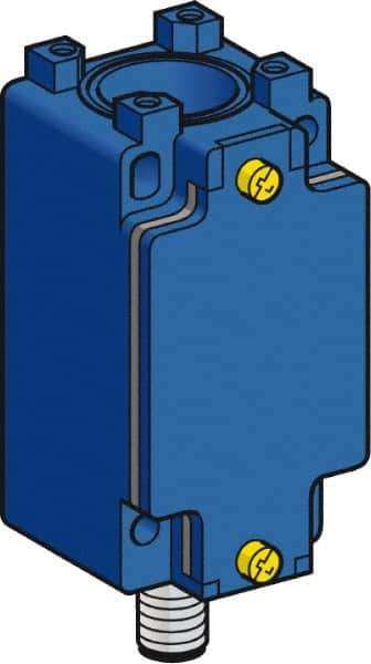 Telemecanique Sensors - 3.7 Inch Long, Metal Body, Limit Switch Body - For Use with ZCKE05, ZCKE06, ZCKE08, ZCKE21, ZCKE23, ZCKE61, ZCKE619, ZCKE62, ZCKE629, ZCKE63, ZCKE64, ZCKE65, ZCKE66, ZCKE67 - Apex Tool & Supply