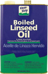 Klean-Strip - 4 Qt Metal Can Clear Wood Stain - Boiled Linseed Oil-Based, 0 g/L VOC Content - Apex Tool & Supply