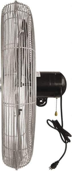 Maxess Climate Control Technologies - 30" Blade, 1/4 hp, 5,300, 6,200 & 7,800 CFM, Industrial Circulation Fan - Back-Mounted, 120 VAC Volts, 1.60-1.90 Amps, 3 Speed - Apex Tool & Supply